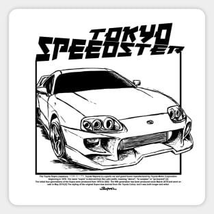 Toyota Supra Tokyo Speedster Magnet